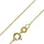 trendor Feine Ankerkette 333 Gold 0,8 mm