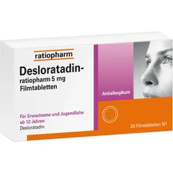 Desloratadin ratiopharm - bei Allergien