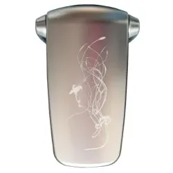 Soft Care Sensations Standardcover 7518150 , Farbe: chrom, mit hellgrauem Design