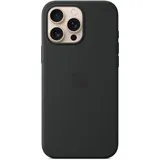 Apple Silikon Case mit MagSafe für iPhone 16 Pro Max Schwarz