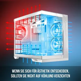 MODECOM Volcano Panorama Apex ARGB 7F Pc-tower-gehäuse | White