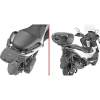 GIVI Zontes 350 E 2023 Topcase Heckmontage - Black