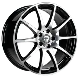 Tomason TN1 Flow 9,0 x 19 5 x 114 ET40 MB72,6 Schwarz Poliert