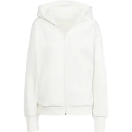 adidas All SZN Fleece Full-Zip Hoodie, off white S