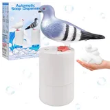 Seifenspender Automatisch, 300ML Elektrischer Seifenspender, Wandbefestigung mit Sensor Infrarot, Schaumseifenspender IPX5 Wasserdicht für Bad Toilette Küche