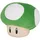 NBG Nintendo 1-UP Pilz Plüschfigur 16 cm Grün