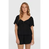 O'Neill Johnny Smocked Waist Shorts Damen, black out), -