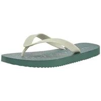 Tommy Jeans Herren Flip Flops Badeschuhe, Grün (Tahoe Forest), 40
