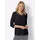 Classic Basics Sieh an! 3/4-Arm-Shirt in schwarz | Gr.: 50