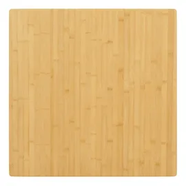 vidaXL Tischplatte 90x90x2,5 cm Bambus