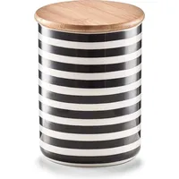 Neuetischkultur Vorratsdose mit Bambusdeckel Stripes