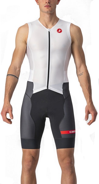 Castelli Free Sanremo 2 - Bodysuits und Neoprenanzüge - Herren - White/Black - XS