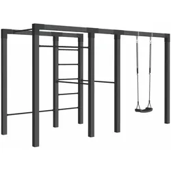 PLUS Outdoor fitness - Model 3 - Schwartz/beschläge Schwartz
