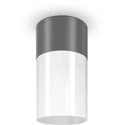 Deckenlampe Deckenleuchte Außenleuchte Balkon Eingangsbereich IP54 graphit 14cm