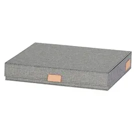 LOVE !T STORE !T Premium Brillenbox grau 32,0 x 25,0 x 5,5 cm, 1 St.