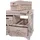 Mendler Kommode und Sitzbank mit 5 Schubladen 45 x 77 x 36 cm Weiß