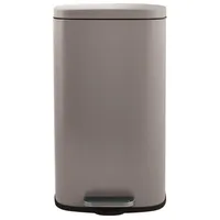 Spirella Treteimer Taupe, Kunststoff, 50 L, 29.7x64.3x42.7 cm, Küchen,
