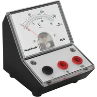 Peaktech P 205-11 Spannungsmessgerät/Voltmeter Analog/Messgerät mit Spiegelskala 0 - 15V/ 150V AC