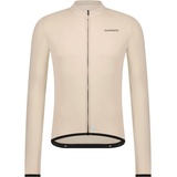 Shimano Vertex Thermal Long Sleeve Jersey beige