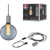 Paulmann Tilla 1-flg. 4,8 cm rund grau Aluminium