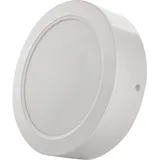 EMOS 2in1 LED Panel 9 W, runde 900 lm Deckenleuchte, Einbauleuchte mit Durchmesser 12 cm, Neutralweiß 4000 K, inkl. LED-Treiber, Weiß