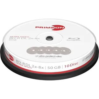 PrimeOn BD-R DL 10er Spindel