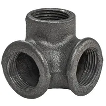 DOLLE Wandregalhalter Dolle Rohrsystem Corner-Joint 3x 3er Winkel schwarz