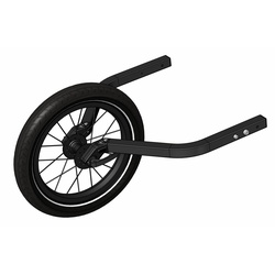 Qeridoo Fahrradanhänger Zubehör 14″ Joggerrad Zweisitzer