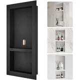 Vevor Wandnische 10x40,64x81,28cm Duschnische Nische Befliesbar Doppellagig Wasserdicht Nischeneinbau Rückwandmaterial (XPS, Holz, Zement) Geeignet für Badezimmer Schlafzimmer Arbeitszimmer