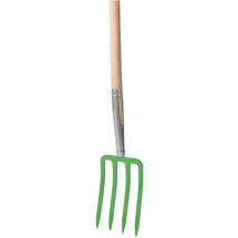Flora Spatengabel 180 mm 4 Zinken mit Stiel