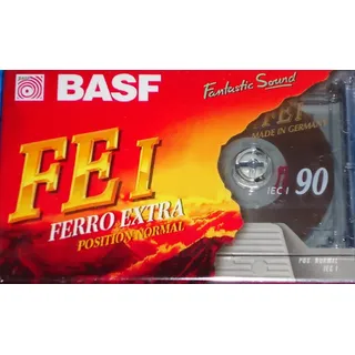 BASF FEI Ferro Extra 90 IEC I normal - Audiokassetten