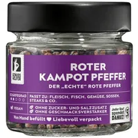 Bremer Gewürzhandel Gewürz Kampot Pfeffer rot, ganz, im Glas, 50 g