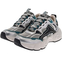 Buffalo Damen Low Sneaker CLD Run Jog - 1630649, Farbe:Silber, Damen Schuhe:37