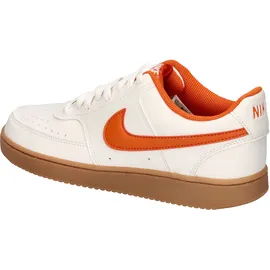 Nike Court Vision Low Herren Sail / Campfire Orange / Gum Medium Brown 44,5