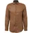 s.Oliver Tailored Fit: Langarmhemd aus Leinen mit elegantem Glanz - braun - 45