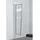 Gutta Seitenblende B1/PC 200 x 60 cm klar/edelstahl optik