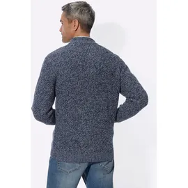 Classic Dog Sieh an! Strickjacke in marine-meliert | Gr.: 56