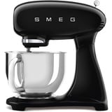 SMEG Küchenmaschine,Knetmaschine Rührmaschine mit Knethaken, 800,00 W, 4,80 l Schüssel, Edelstahl Schüssel, 6 Stufen Bedienfreundlich Mischen S...