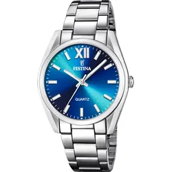 Festina Quarz Damen Boyfriend F20622/I - blau,silber - 36.8mm