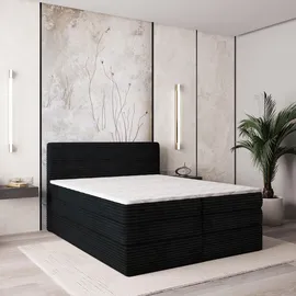 masseno Lunera 160 x 200 cm H2 Schwarz
