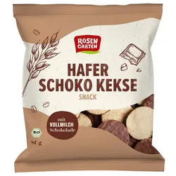 Rosengarten Hafer Schoko Kekse Snack bio
