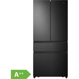 Hisense RF540N4SBF2 French Door (480 l, 1817 mm hoch, Schwarz)