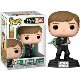 Funko Star Wars Luke Skywalker & Grogu Funko Pop! Figur 10 cm