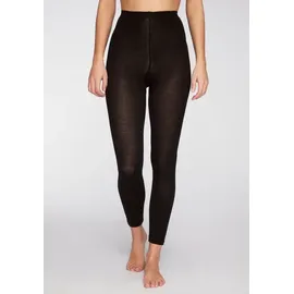 LAVANA Strickstrumpfleggings 1x Schwarz 32-34