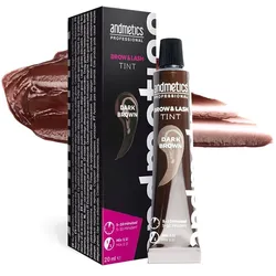 andmetics Augenbrauen- & Wimpernfarbe dunkelbraun