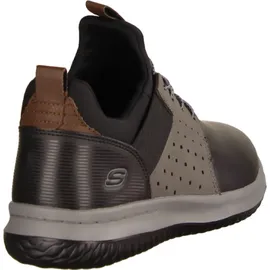 SKECHERS Delson Axton Herren Wide Schwarz/Grau 45