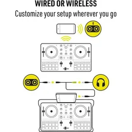 Hercules DJControl Mix Ultra – Mobiler DJ-Controller für Smartphones (iOS/Android)