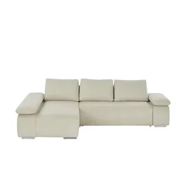 Switch Eckcouch Flachgewebe 3-Sitzer Beige