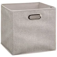 5 five simply smart Aufbewahrungskorb 31 x 31 x 31 cm 1-tlg. beige meliert