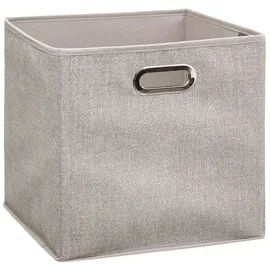 5 five simply smart Aufbewahrungskorb 31 x 31 x 31 cm 1-tlg. beige meliert